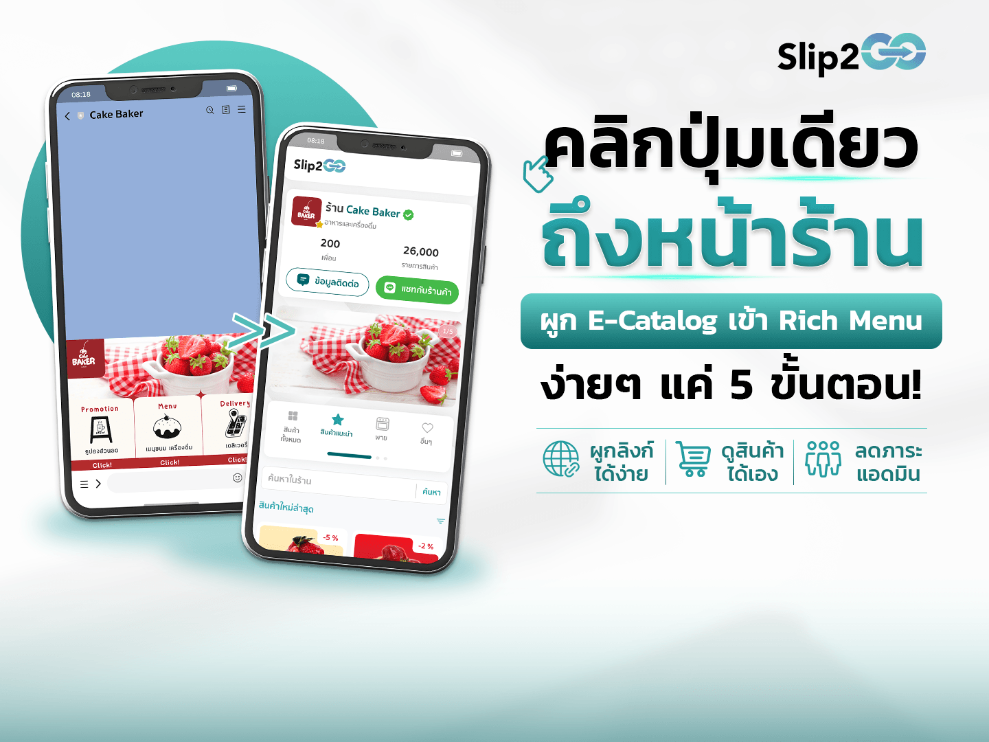 อ่านบทความ Slip2Go: คลิกปุ่มเดียวถึงหน้าร้าน ผูก E-Catalog เข้า Rich Menu ง่ายๆใน 5 ขั้นตอน