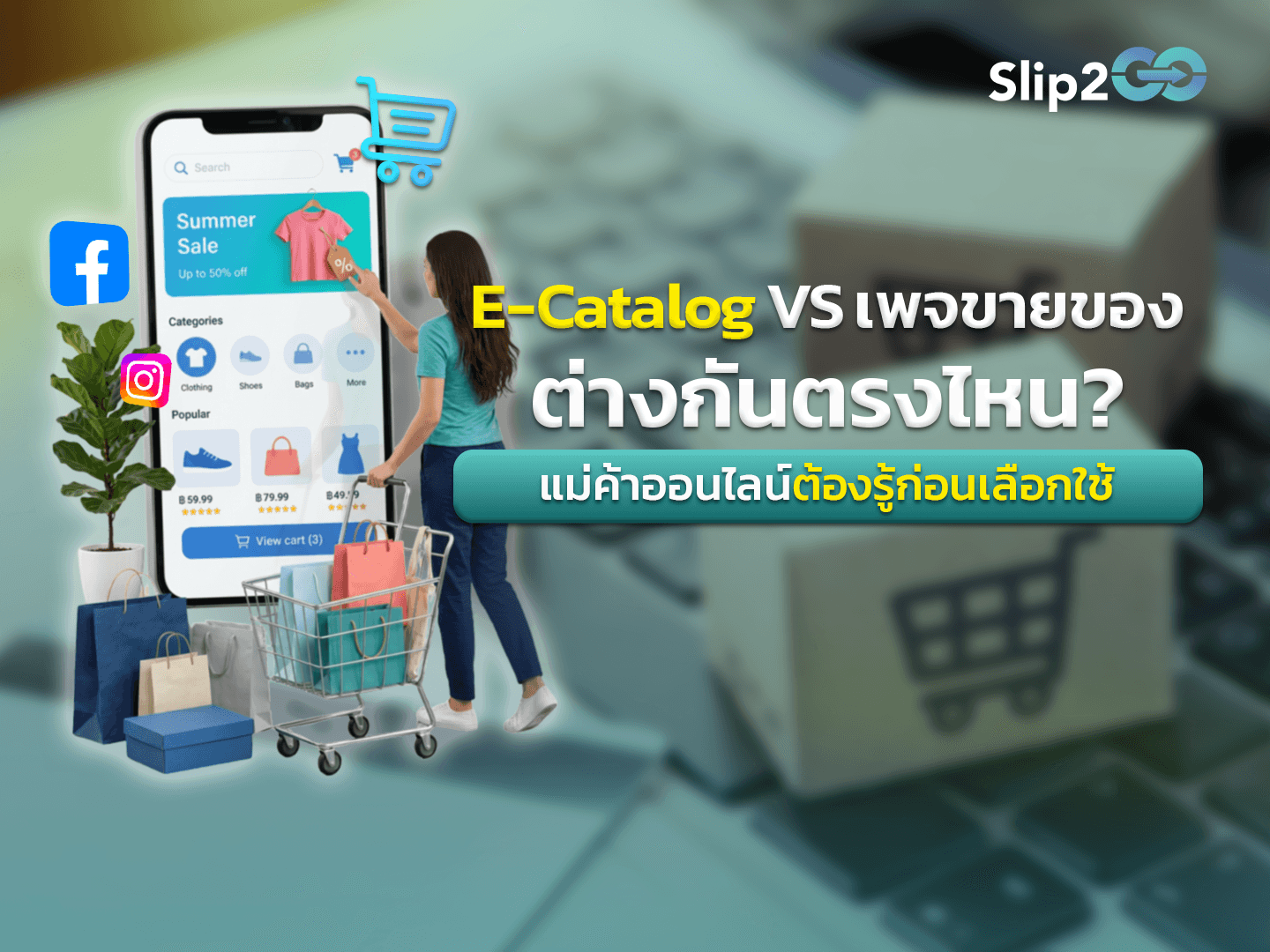 e-catalog-vs-regular-selling-page